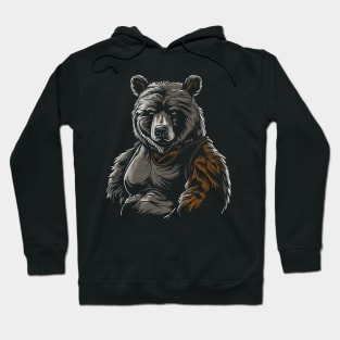 Burly Bear 3 Hoodie